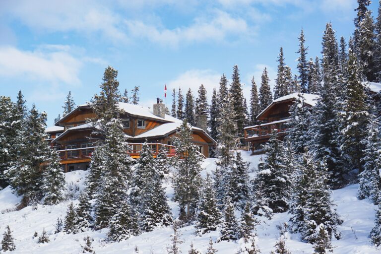 Christmas at Mount Engadine Lodge & Cabins in Kananaskis, AB