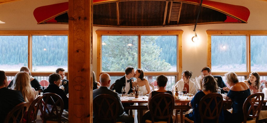 Mount Engadine Lodge Wedding Reception Dinner