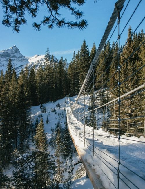 Blackshale Suspension Bridge Kananaskis