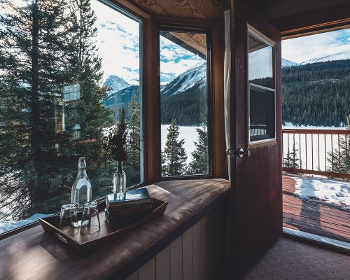 Mount Engadine_Winter Cabin Interior