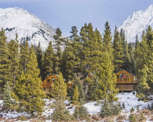 glamping tents mount engadine