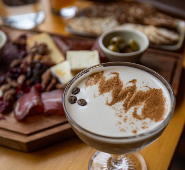Espresso martini and afternoon tea at Mount Engadine Lodge