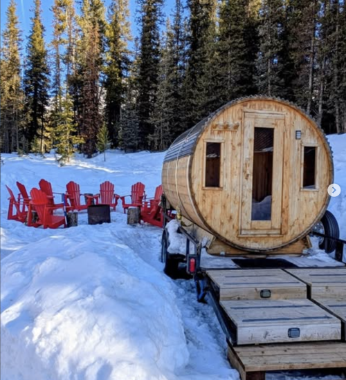 mount engadine sauna