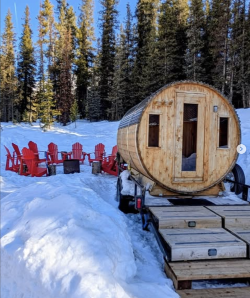 mount engadine sauna
